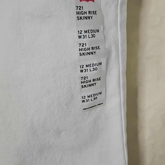 Levi's 721 High Rise Skinny - Picture 2 of 7